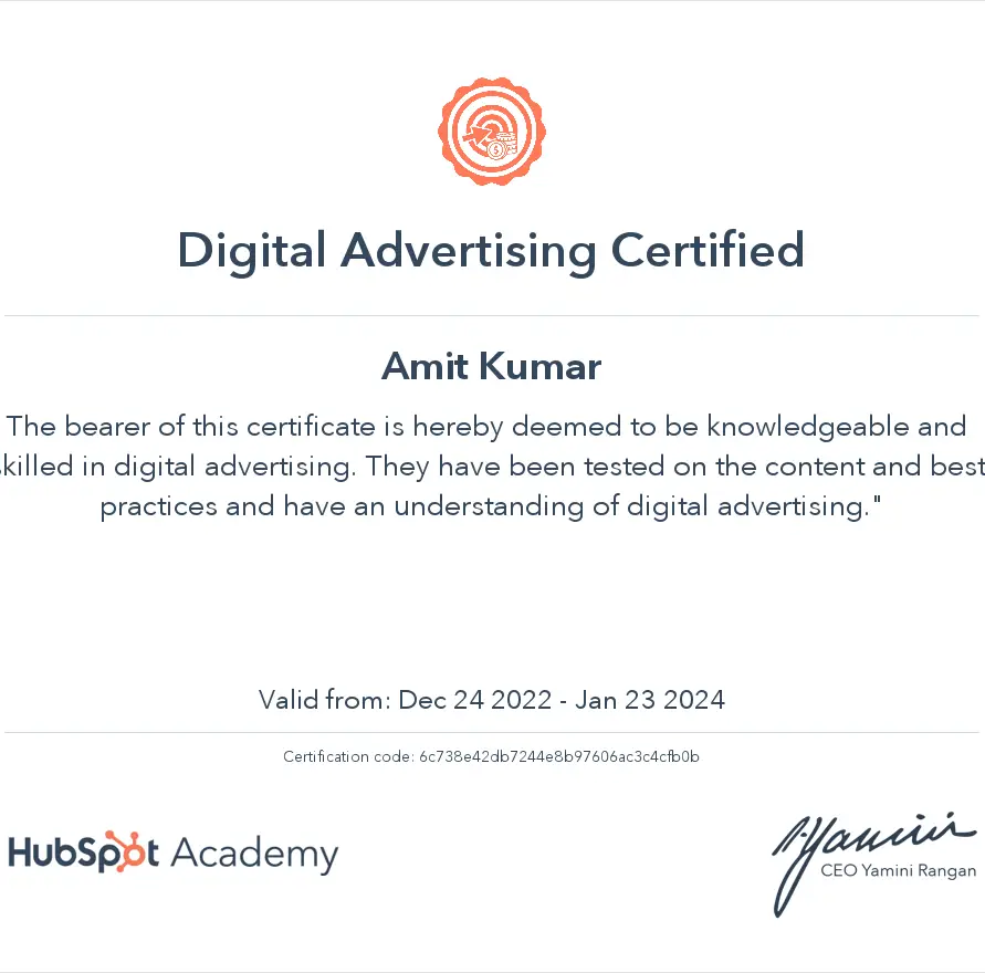 Google Certificates